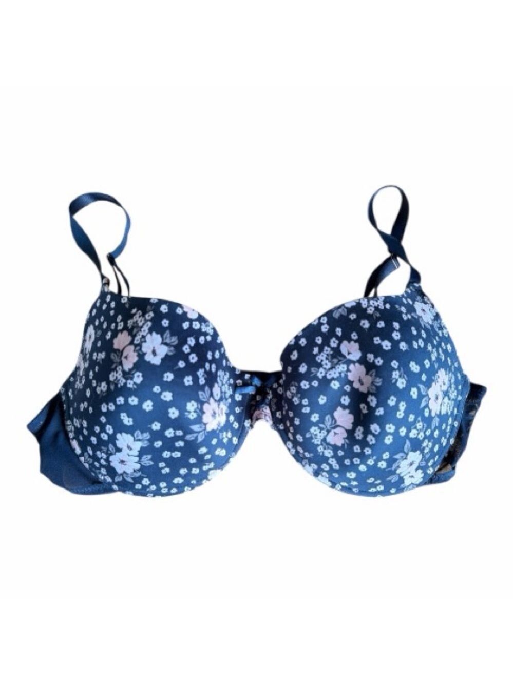 Marilyn Monroe Blue Floral Bra Size 42D